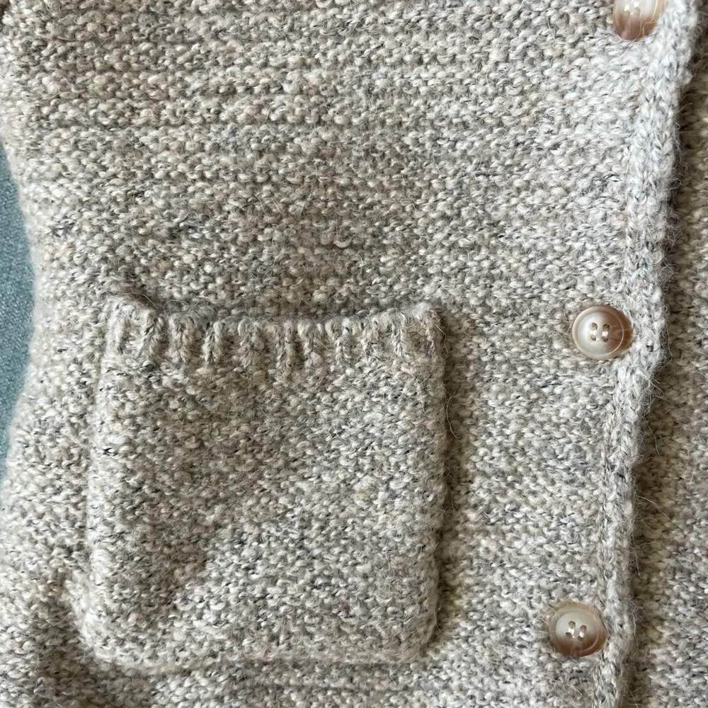 Zara Sherpa Knit Hooded Cardigan - Picture 3 of 3